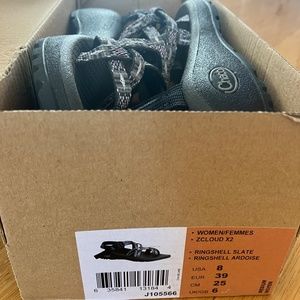 New in the box Chaco Women's Zcloud X2 Ringshell Slate Size 8
